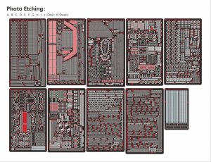 Very Fire VF350901A - 1:350 Taiho Detail Up Set - Part A