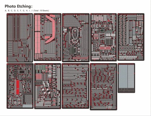 Przejdź do produktu Very Fire VF350901A - 1:350 Taiho Detail Up Set - Part A