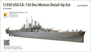 Very Fire VF350023 - 1:350 USS Des Moines Detail Up Set For Very Fire