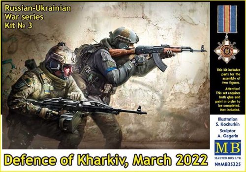 Przejdź do produktu Master Box 35225 - 1:35 Russian-Ukrainian War series Kit No 3 Defence of Kharkiv March 2022
