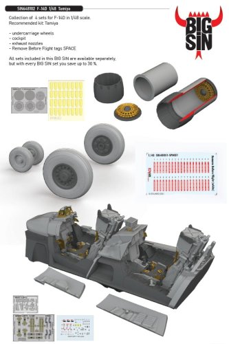 Przejdź do produktu Eduard SIN648102 - 1:48 F-14D
