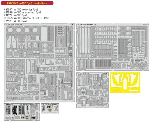 Przejdź do produktu Eduard BIG49362 - 1:48 A-10C