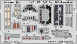Eduard FE1346 - 1:48 Fw 190A-4 Weekend