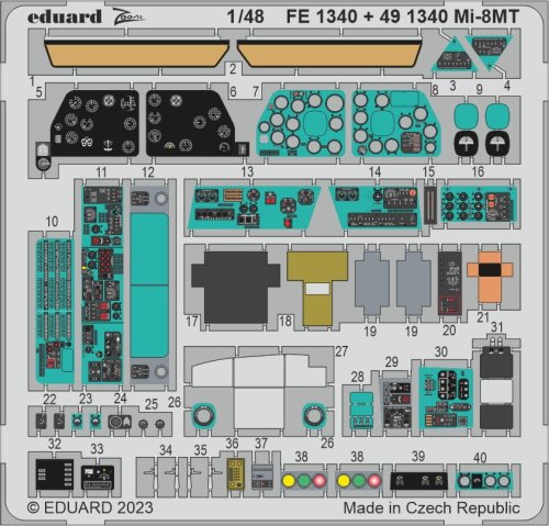 Przejdź do produktu Eduard FE1340 - 1:48 Mi-8MT
