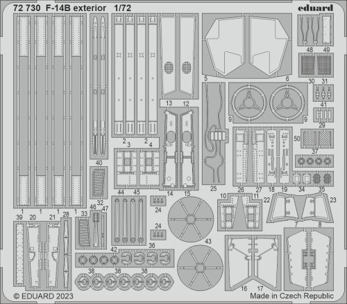 Przejdź do produktu Eduard 72730 - 1:72 F-14B exterior