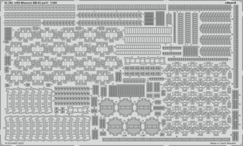 Przejdź do produktu Eduard 53292 - 1:350 USS Missouri BB-63