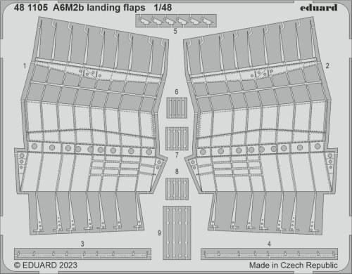 Przejdź do produktu Eduard 481105 - 1:48 A6M2b landing flaps