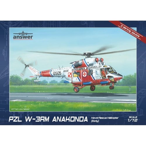 Przejdź do produktu Answer AA72022 - 1:72 PZL W-3RM Anakonda Naval Rescue Helicotper Early