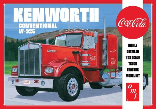 Przejdź do produktu AMT 1286 - 1:25 Kenworth Conventional W-925 Coca-Cola