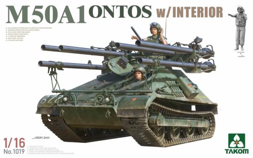 Przejdź do produktu Takom 1019 - 1:16 M50A1 Ontos w/ Interior