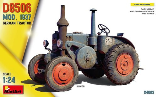 Przejdź do produktu Miniart 24003 - 1:24 D8506 Mod. 1937 German Tractor