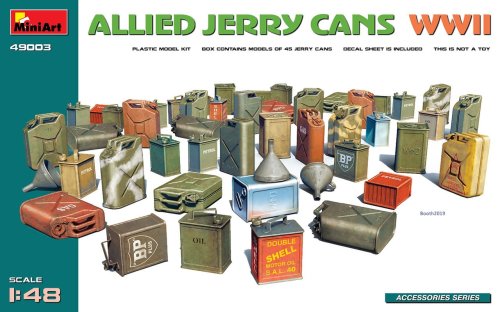 Przejdź do produktu Miniart 49003 - 1:48 Allied Jerry Cans WWII