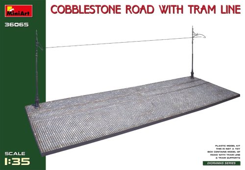 Przejdź do produktu Miniart 36065 - 1:35 Cobblestone Road With Tram Line