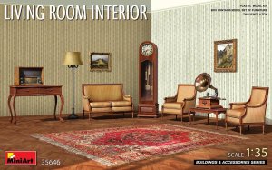 Miniart 35646 - 1:35 Living Room Interior