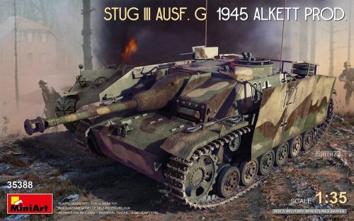 Przejdź do produktu Miniart 35388 - 1:35 StuG III Ausf. G 1945 Alkett Prod.