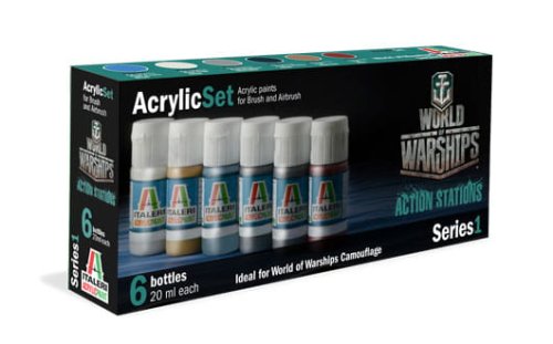 Przejdź do produktu ITALERI  447 AP - World of Warships - Acriylic Set