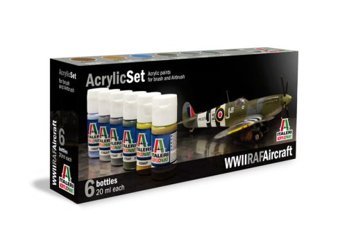Przejdź do produktu ITALERI 432 AP - WWll RAF Aircraft - Acrylic Set