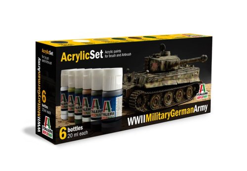 Przejdź do produktu ITALERI 433 AP - WWll Military German Army - Acrylic Set