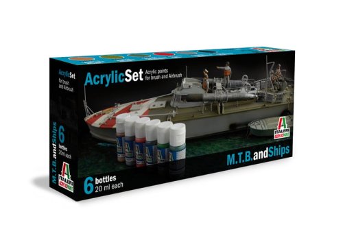 Przejdź do produktu ITALERI 434 AP - M.T.B. and Ships - Acrylic Set