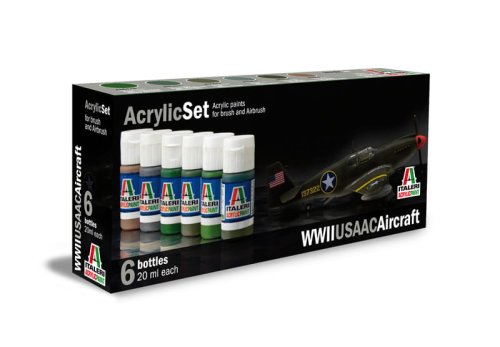 Przejdź do produktu ITALERI 438 AP - WWII USAAC Aircraft - Acrylic Set