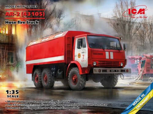 Przejdź do produktu ICM 35003 - 1:35 AR-2 43105 Hose Fire Truck