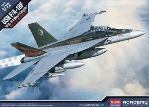 Academy 12577 - 1:72 USN F/A-18F VFA-154 Black Knights