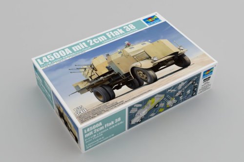 Przejdź do produktu Trumpeter 09596 - 1:35 L4500A mit 2 cm Flak 38