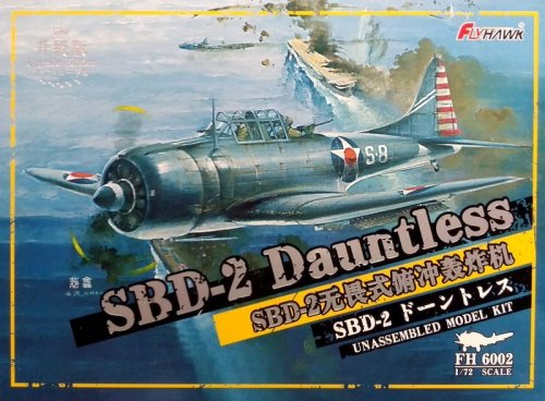 Przejdź do produktu Flyhawk 6002 - 1:72 SBD-2 Dauntless - Upgrade Edition