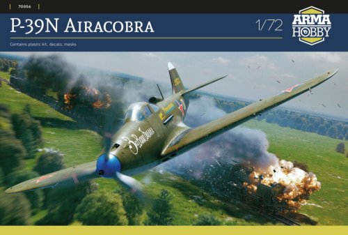 Przejdź do produktu Arma Hobby 70056 - 1:72 P-39N Airacobra