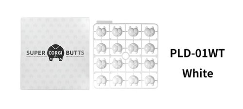 Przejdź do produktu DSPIAE PLD-01WT - Elementy do testowania farb białe Super Corgi Butts