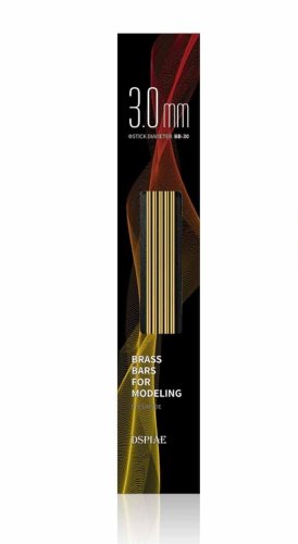 Przejdź do produktu DSPIAE BB-3.0 - Pręty mosiężne 3.0mm długość 200mm - 5 sztuk