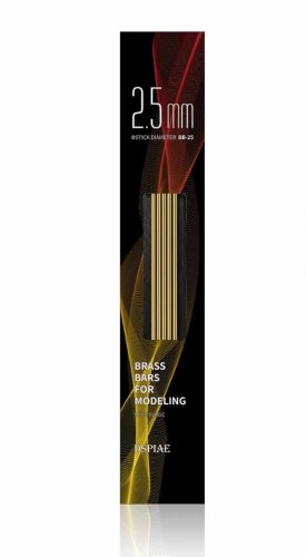 Przejdź do produktu DSPIAE BB-2.5 - Pręty mosiężne 2.5mm długość 200mm - 5 sztuk