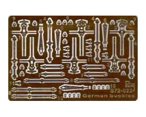 PART S72022 - 1:72 German Buckles (pasy) WWII