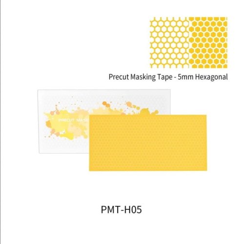 Przejdź do produktu DSPIAE PMT-H05 - Arkusz samoprzylepny do maskowania - 5mm Hexagonal