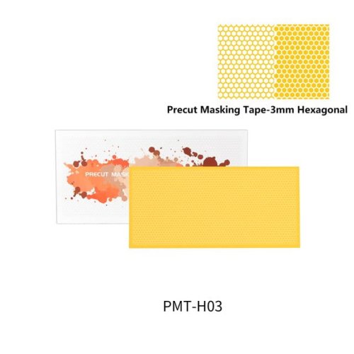 Przejdź do produktu DSPIAE PMT-H03 - Arkusz samoprzylepny do maskowania - 3mm Hexagonal