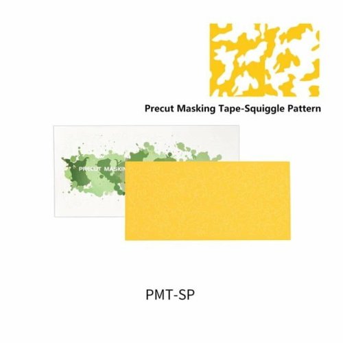 Przejdź do produktu DSPIAE PMT-SP - Arkusz samoprzylepny do maskowania - Squiggle Pattern