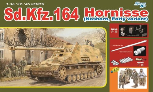 Przejdź do produktu Dragon 6414 - 1:35 Sd.Kfz.164 Hornisse Nashorn, Early Variant
