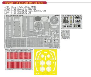 Eduard BIG49365 - 1:48 F-16C Block 42 till 2005