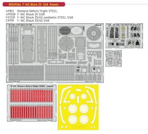 Eduard BIG49364 - 1:48 F-16C Block 25