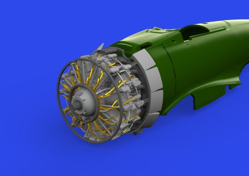 Przejdź do produktu Eduard 648852 - 1:48 A6M2-N Rufe engine complete Print 3D