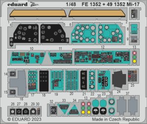 Eduard FE1352 - 1:48 Mi-17