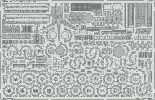 Przejdź do produktu Eduard 53293 - 1:350 USS Missouri BB-63 part 2