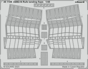Eduard 481109 - 1:48 A6M2-N Rufe landing flaps