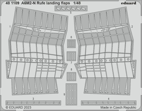 Przejdź do produktu Eduard 481109 - 1:48 A6M2-N Rufe landing flaps