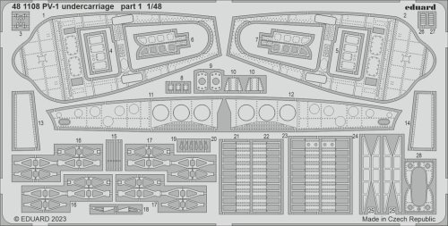 Przejdź do produktu Eduard 481108 - 1:48 PV-1 undercarriage