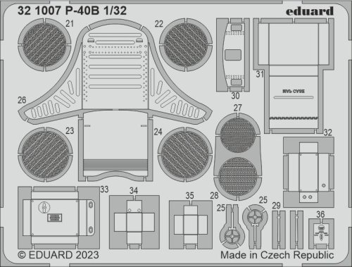 Przejdź do produktu Eduard 321007 - 1:32 P-40B