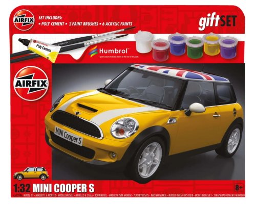 Przejdź do produktu Airfix 55310A - 1:32 Mini Cooper S - model z farbami