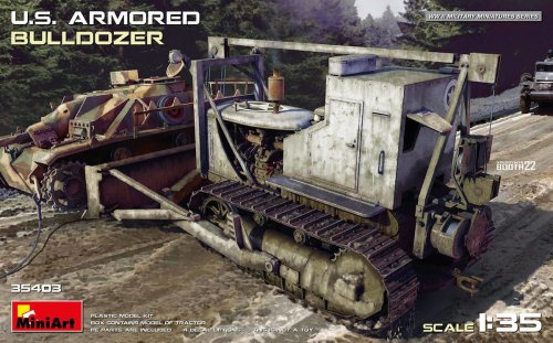 Przejdź do produktu Miniart 35403 - 1:35 U.S. Armored Bulldozer