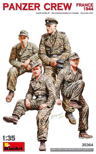 Przejdź do produktu Miniart 35364 - 1:35 Panzer Crew France 1944