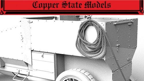 Przejdź do produktu Copper State Models CSM A35025 - 1:35 Tow Ropes